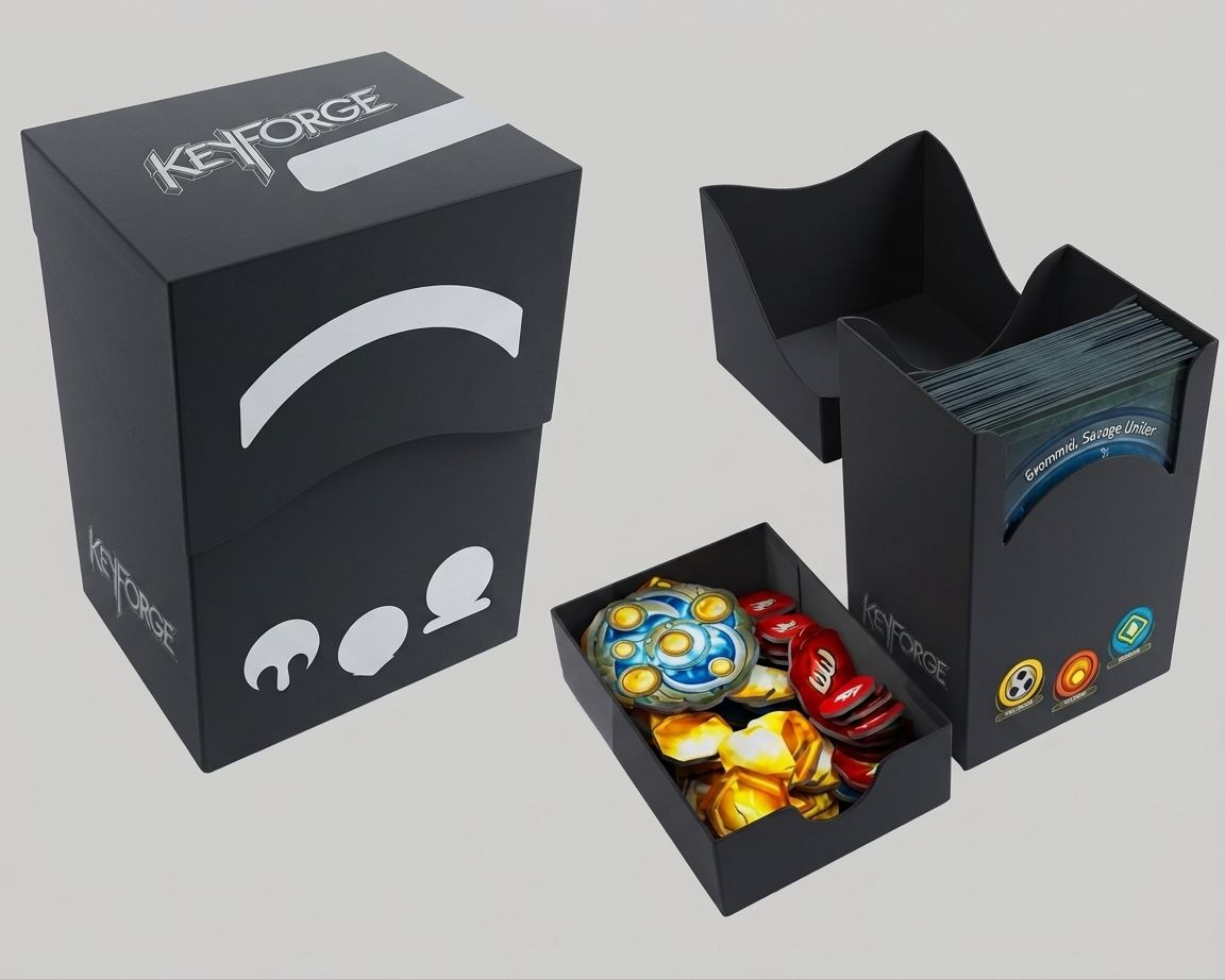 Kártyatartó doboz 50+ Gamegenic KeyForge Gemini